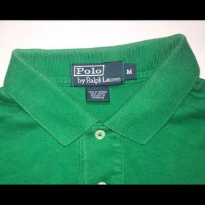 Polo by Ralph Lauren Shirts - Medium Green Polo Shirt Polo by Ralph Lauren Shirts - Medium Green Polo Shirt